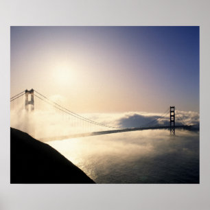 Golden Gate Bridge, San Francisco, California, 4 Poster