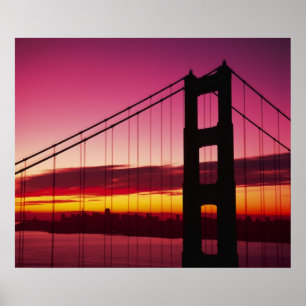 Golden Gate Bridge, San Francisco, California, 4 Poster