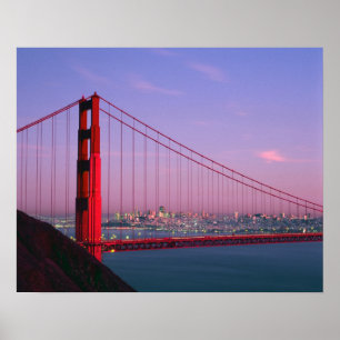 Golden Gate Bridge, San Francisco, California, 6 Poster