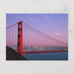 Golden Gate Bridge, San Francisco, California, 7 Postcard