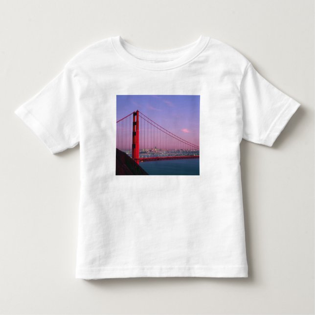Golden Gate Bridge, San Francisco, California, 7 Toddler T-Shirt (Front)