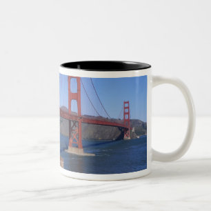 Golden Gate Bridge, San Francisco, California, 8 Two-Tone Coffee Mug