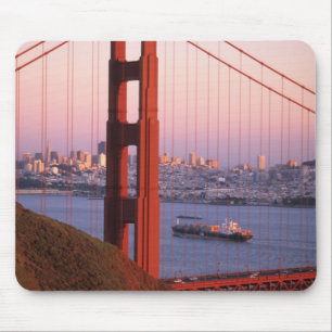 Golden Gate Bridge; San Francisco; California; Mouse Pad