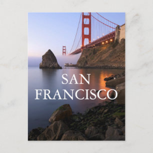 Golden Gate Bridge   San Francisco California Postcard