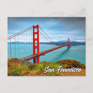 Golden Gate Bridge, San Francisco, California Postcard