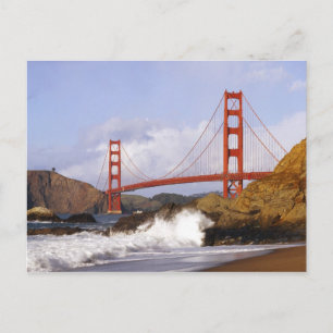 Golden Gate Bridge, San Francisco, California Postcard