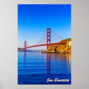 Golden Gate Bridge, San Francisco, California Poster