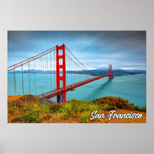 Golden Gate Bridge, San Francisco, California Poster