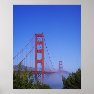 Golden Gate Bridge, San Francisco, California, Poster