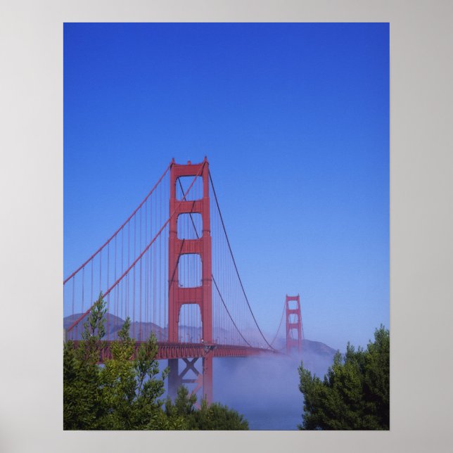 Golden Gate Bridge, San Francisco, California, Poster (Front)