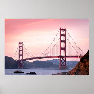 Golden Gate Bridge, San Francisco, California Poster