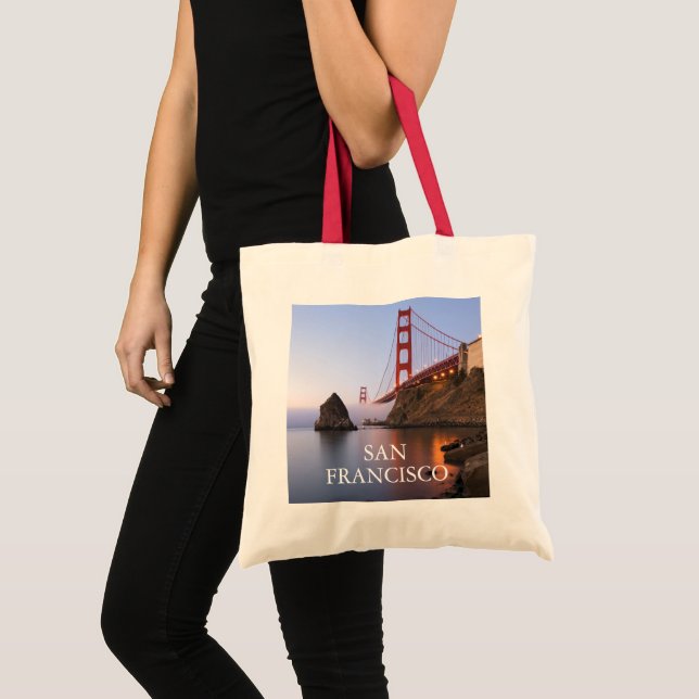 Golden Gate Bridge | San Francisco California Tote Bag (Front (Product))