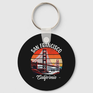 Golden Gate Bridge San Francisco California Usa Go Key Ring