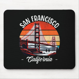 Golden Gate Bridge San Francisco California Usa Go Mouse Pad