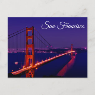 Golden Gate Bridge San Francisco California USA Postcard