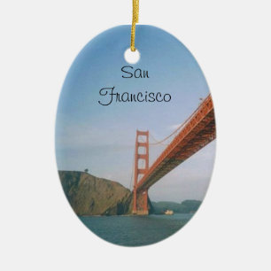 Golden Gate Bridge- San Francisco Ceramic Ornament