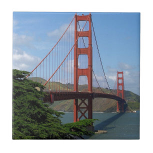 Golden Gate Bridge, San Francisco Ceramic Tile
