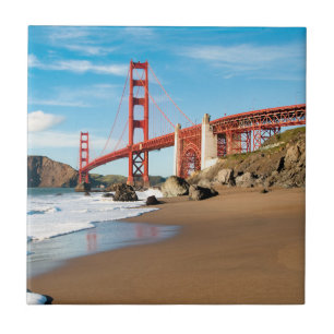 Golden Gate Bridge San Francisco Ceramic Tile