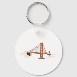 Golden Gate Bridge San Francisco Destination Key Ring