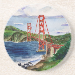 Golden Gate Bridge (San Francisco) Drink Coaster