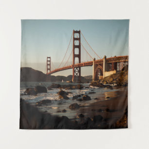 GOLDEN GATE BRIDGE, SAN FRANCISCO DURING DAY TAPESTRY