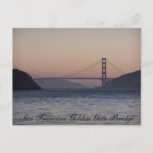 Golden Gate Bridge, San Francisco Golden Gate B... Postcard (Front)