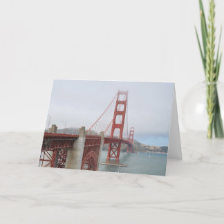 Golden Gate Bridge, San Francisco Holiday Card