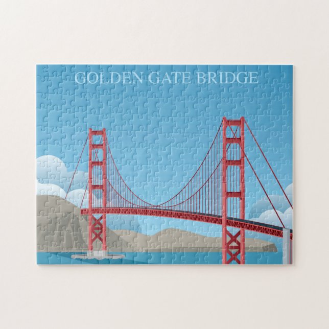 Golden Gate Bridge | San Francisco Jigsaw Puzzle (Horizontal)