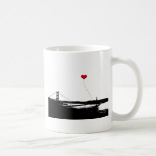 Golden Gate Bridge San Francisco Lover's Coffee Mug
