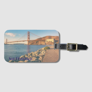 Golden Gate Bridge, San Francisco. Luggage Tag