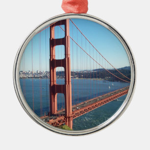 Golden Gate Bridge, San Francisco Metal Ornament