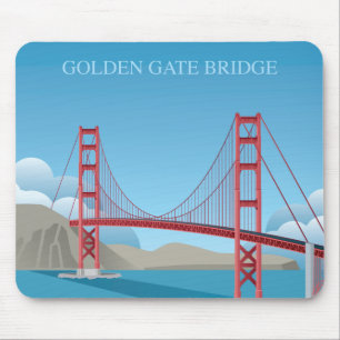Golden Gate Bridge   San Francisco Mouse Pad
