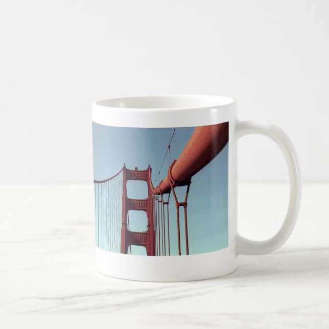Golden Gate Bridge, San Francisco Photo Coffee Mug (Right)