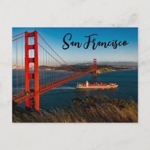 Golden Gate Bridge San Francisco Postcard