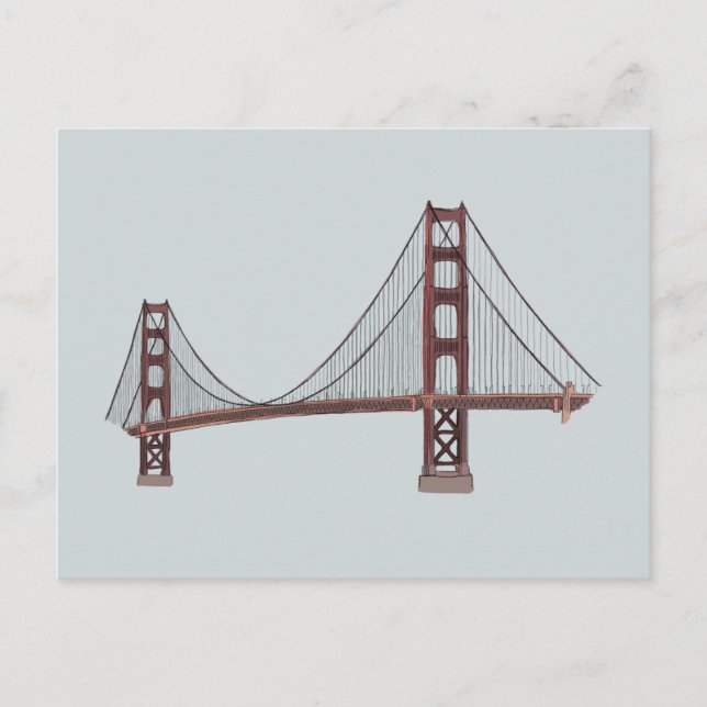 Golden Gate Bridge - San Francisco - Postcard (Front)