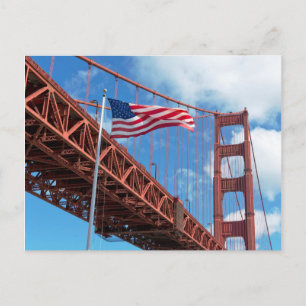 Golden Gate Bridge, San Francisco Postcard