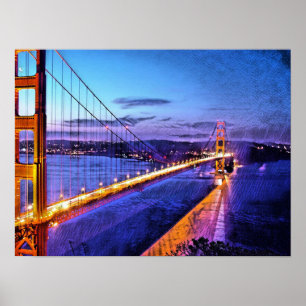 Golden Gate Bridge San Francisco Poster