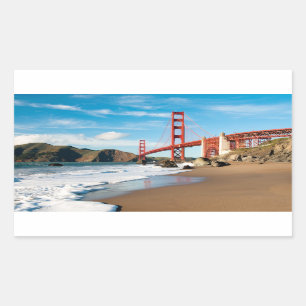 Golden Gate Bridge San Francisco Rectangular Sticker