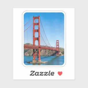 Golden Gate Bridge San Francisco Watercolor