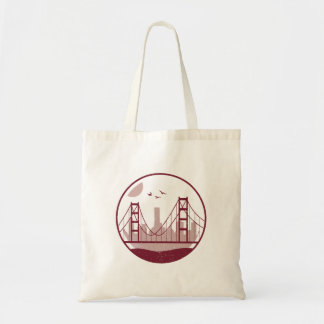 Golden Gate Bridge Skyline Tote Bag