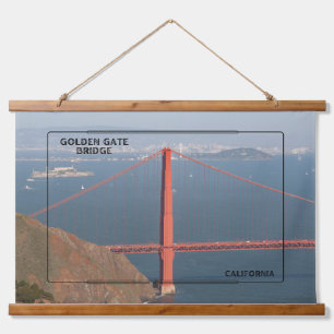 Golden Gate Bridge Splendour Hanging Tapestry