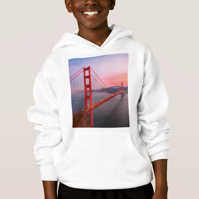 Golden gate bridge throw pillow (Front)