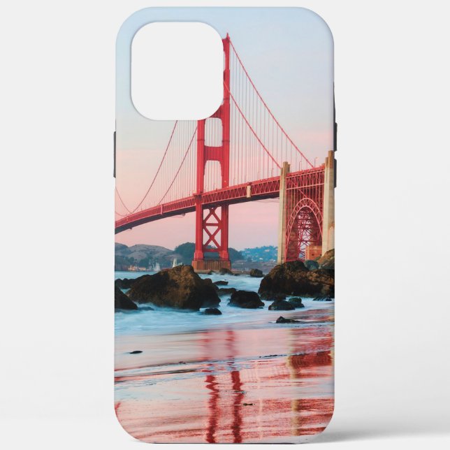 Golden gate bridge throw pillow Case-Mate iPhone case (Back)