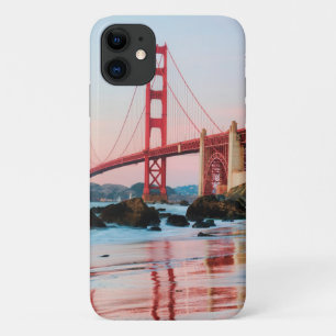Golden gate bridge throw pillow iPhone 11 case