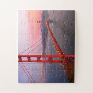 Golden gate bridge throw pillow jigsaw puzzle