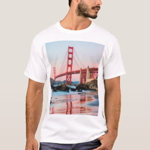 Golden gate bridge throw pillow T-Shirt