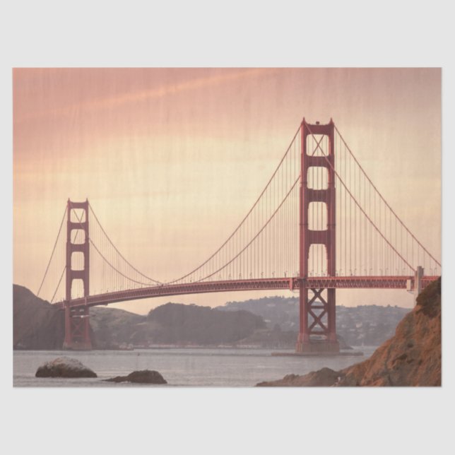golden gate bridge tissue paper (Front)