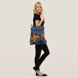 Golden Gate Bridge tote bag
