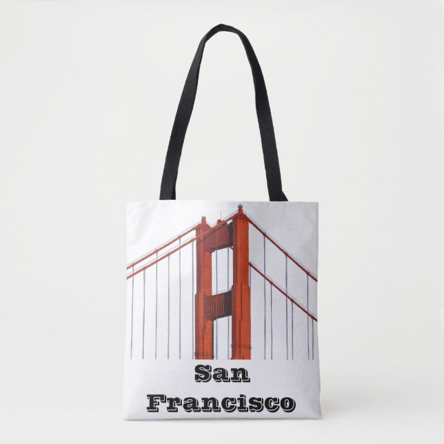Golden Gate Bridge Tote Bag (Front)