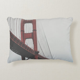 GOLDEN GATE BRIDGE UNDER BLUE SKY AT DAYTIME DECORATIVE CUSHION